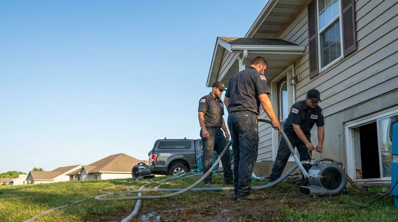 Water Removal in Burlington, MI near me